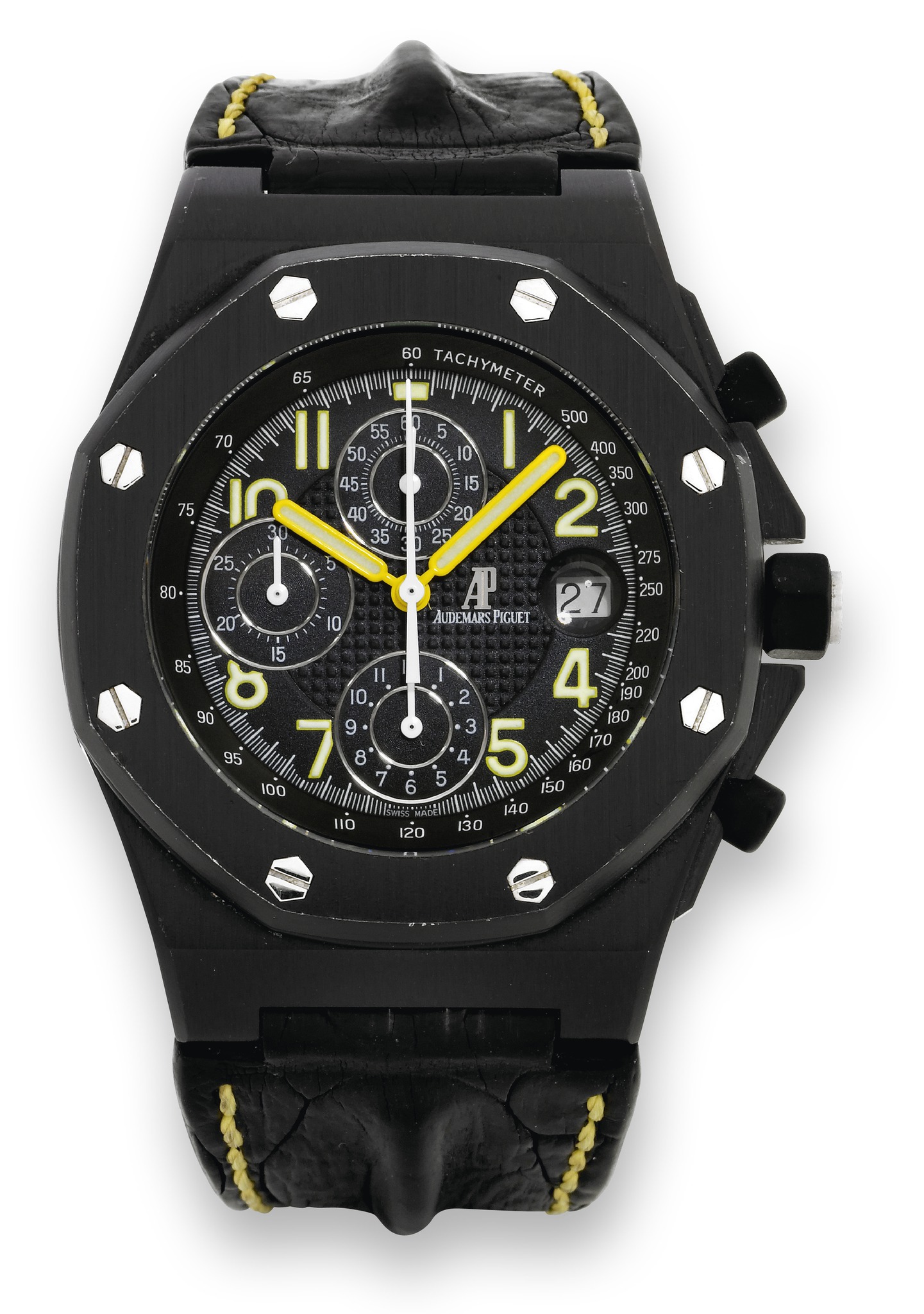 Audemars Piguet Royal Oak Offshore End of Days Black PVD Steel watch REF: 25770ST.OO.0001KE.01